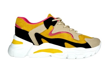 Mustard and Black Trainers 22.99