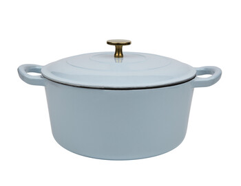 Pale Blue Casserole Dish