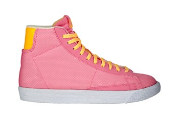 Pink and Yellow High Tops 16.00