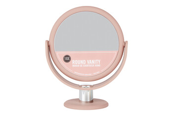 Pink Round Vanity Mirror 12.99