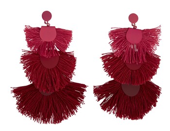 Pink Tassle Earrings &euro;2.99