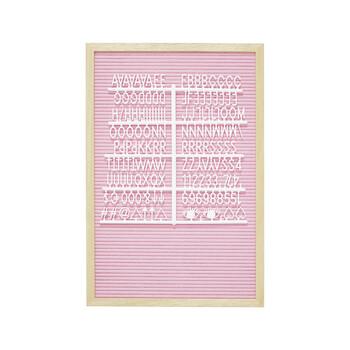 Fabyuleus Pink Letterboard