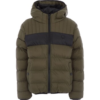 Green Padded Hooded Jacket