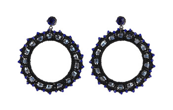 Round Crochet Earrings