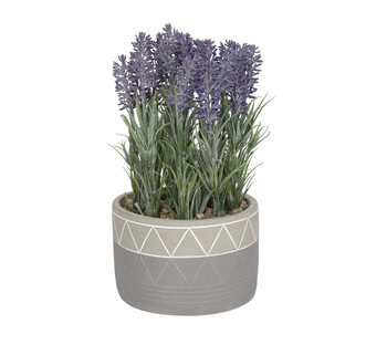 Faux Lavender Plant
