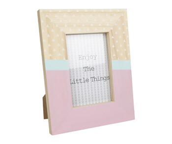 Pink Blue Picture Frame