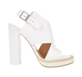 White Platform Heels
