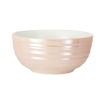 Pink Bowl White Inside