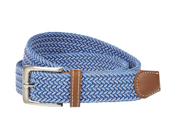 Woven Light Blue Belt