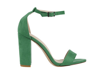 Green Strappy Heels
