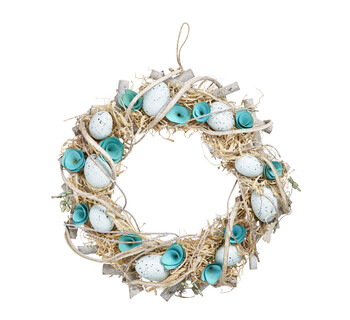 Easter Egg Wreath