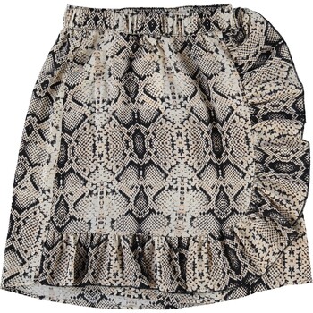 Multicolour Reptile Print Skirt