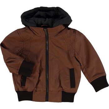 Brown Hooded Jacket
