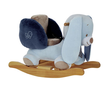 Blue Rocking Dog