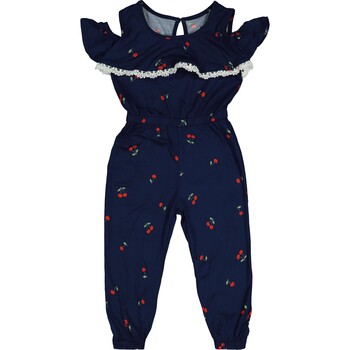 Neon Cherry Patterned Jumpsuit