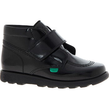 Black Patent Leather Fragma Boots