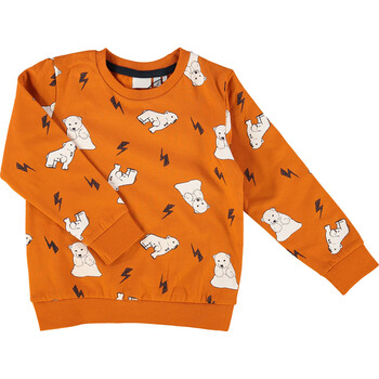 Orange Polar Bear Sweatshirt