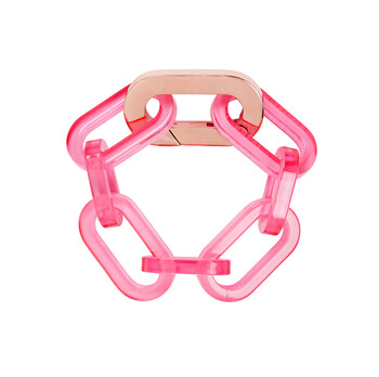 Pink Chain Bracelet