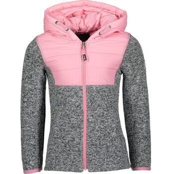 Pink & Grey Hybrid Hooded Jacket
