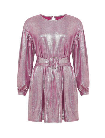 Pink Shiny Dress
