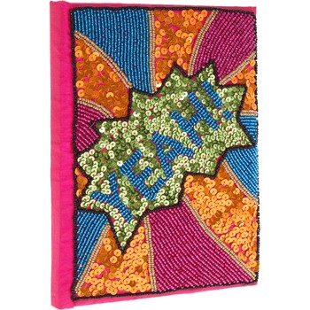 Pink & Orange Embellished Notebook