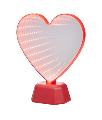 LED Heart Mirror