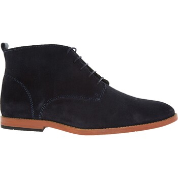 Navy Suede Chukka Boots