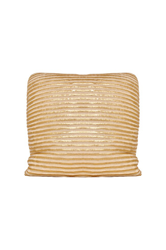 Gold Stripe Pillow