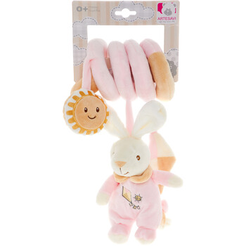 Pink Spiral Bunny Toy