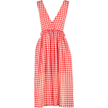 Red & White Gingham Dress