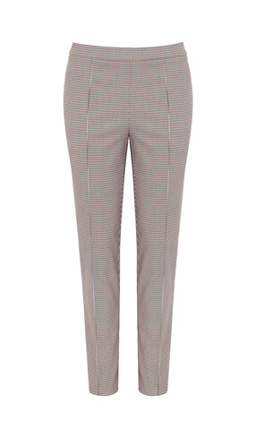 Red Checked Trousers