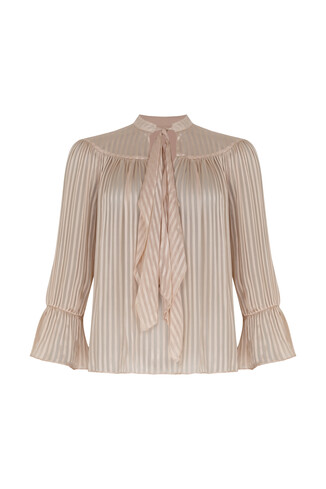 Stripe Top Sand