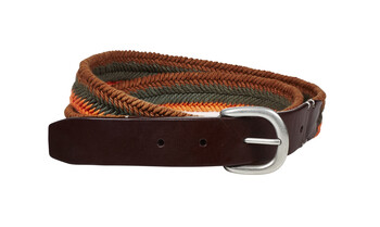 Brown Woven Belt