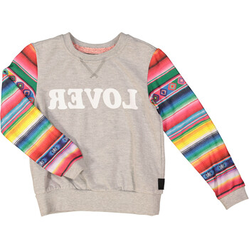 Grey Graphic Print Jumper