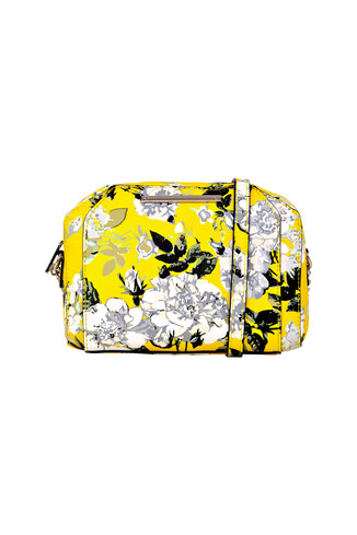 Yellow Floral Handbag