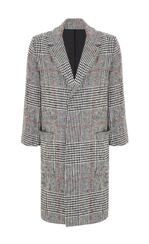 Checked Coat
