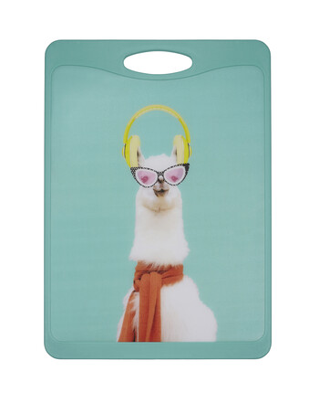 Llama Chopping Board