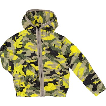 Yellow & Green Camouflage Lightweight Jacket