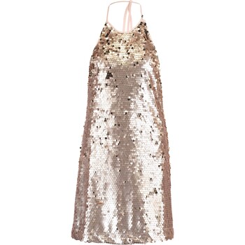 Gold Sequin Cami Mini Dress