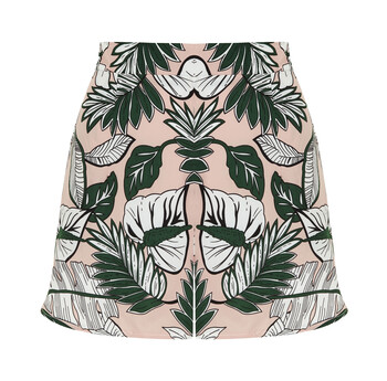 Palm Print Shorts