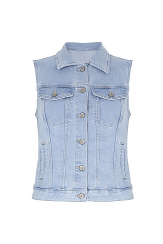 Sleeveless Denim Jacket