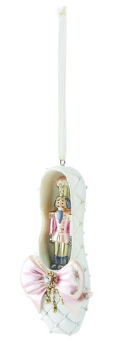 White Ballerina Bauble