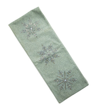 Snowflake Table Runner