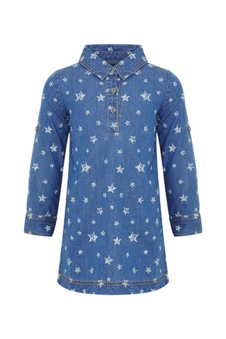 Denim Star Dress