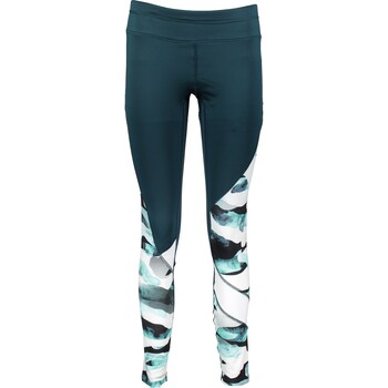 Teal & White Camoflage Print Legging