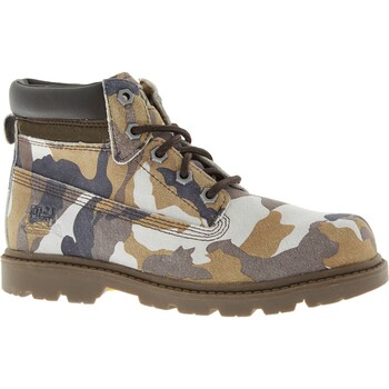 Grey & Khaki Camouflage Colorado Boots