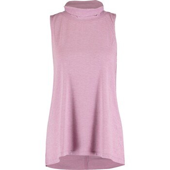 Violet High Neck Sleeveless Tank