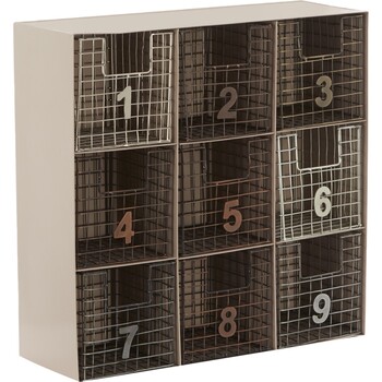 Taupe and Silver Drawers