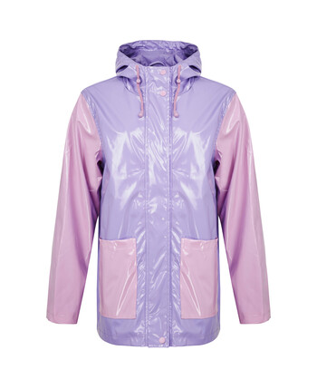 Mauve Pink Raincoat