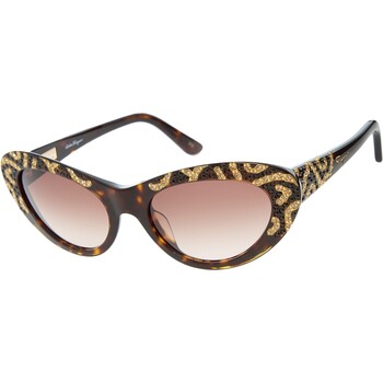Brown Cat Eye Sunglasses